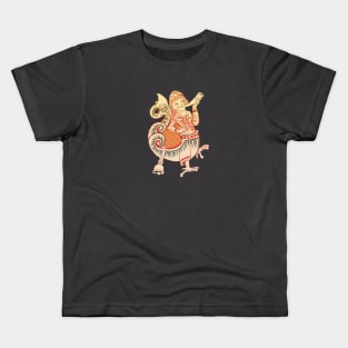 Grotesque medieval art Kids T-Shirt